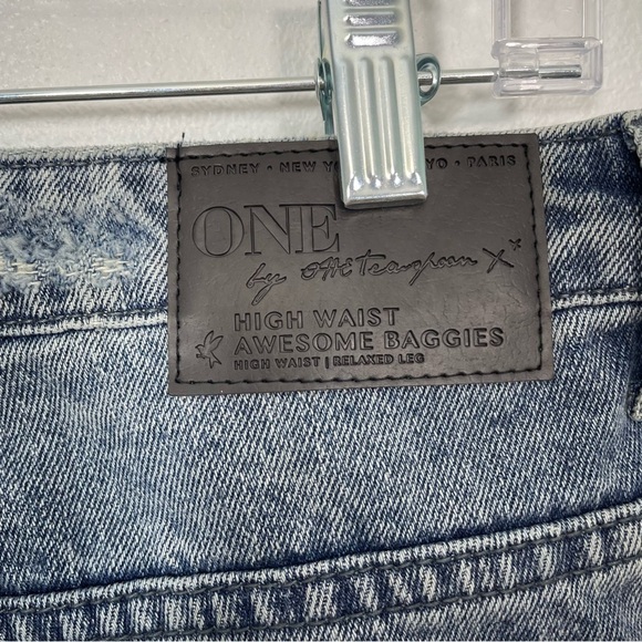 One Teaspoon NWT Rocky Awesome Baggies High Waist Straight Leg Jeans - Picture 9 of 11